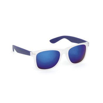 Gafas sol HARVEY azules, 100 ud. con impresión
