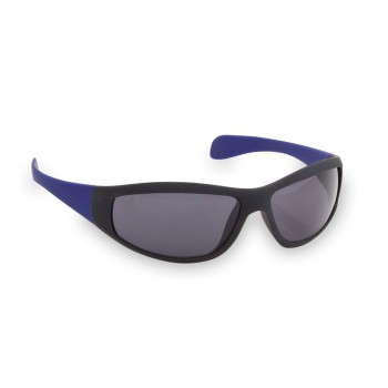 Gafas sol HORTAX azules, 100 ud. con impresión