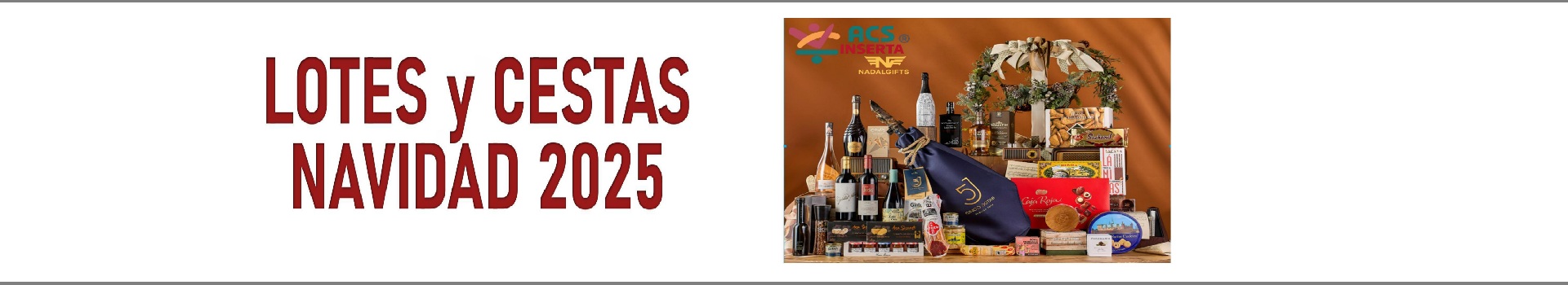 Lotes y cestas Navidad 2025